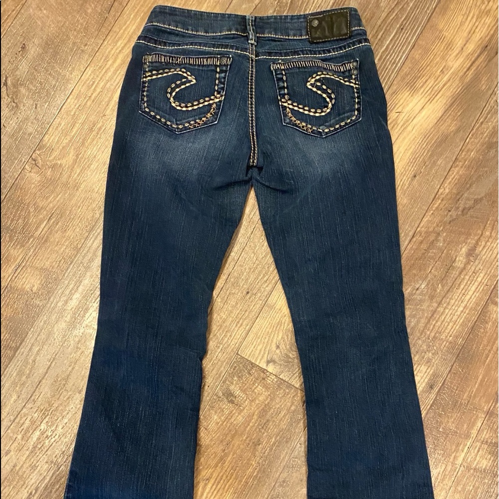 Silver Aiko bootcut jeans size 27W/33L